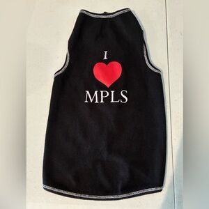 I Love MPLS Black Tank Top